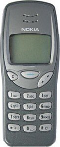 Nokia 3210, released in 1999